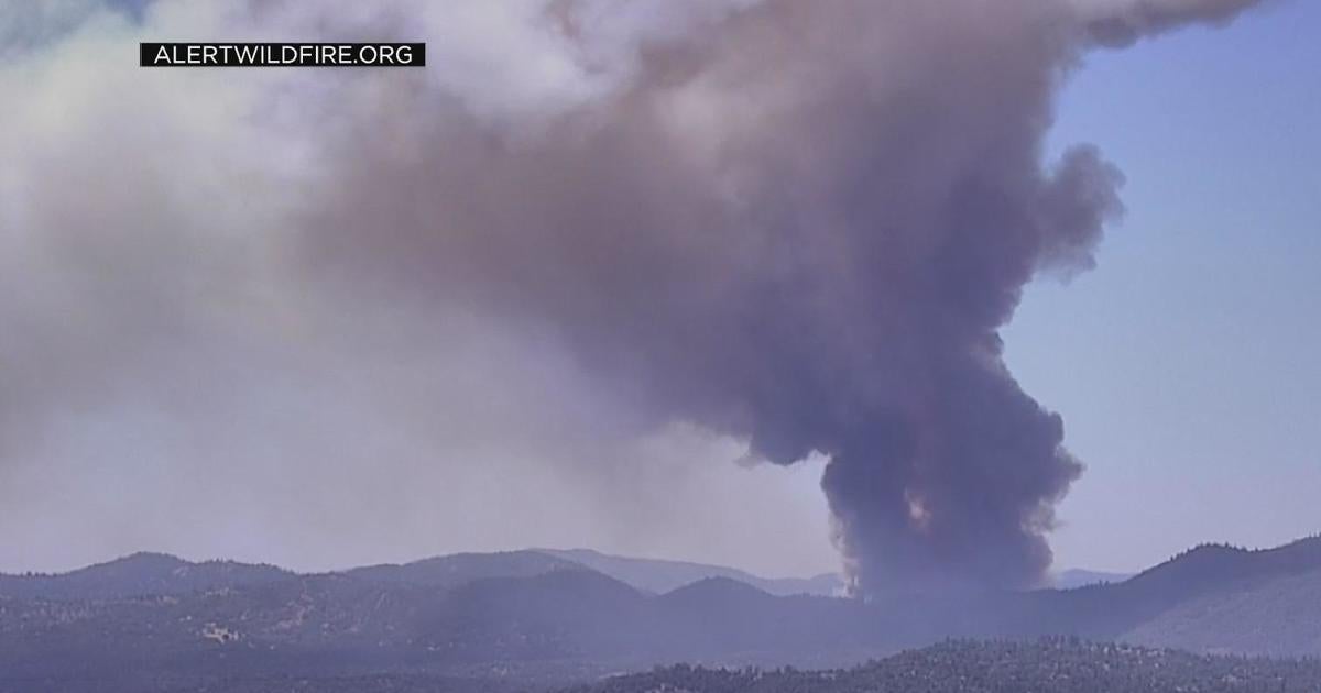 Oak Fire In Mariposa County Has Burned 60 Acres - CBS Sacramento