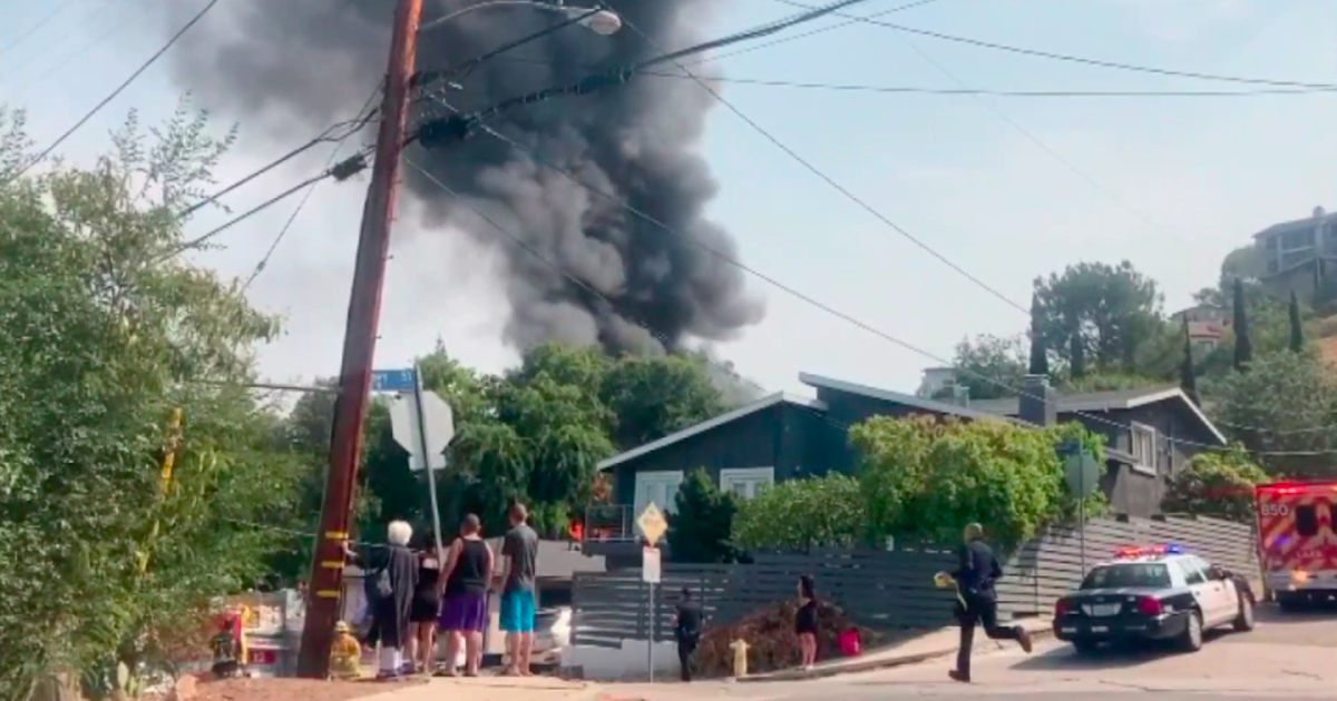 1 dead in house fire in Glassell Park, arson investigation underway