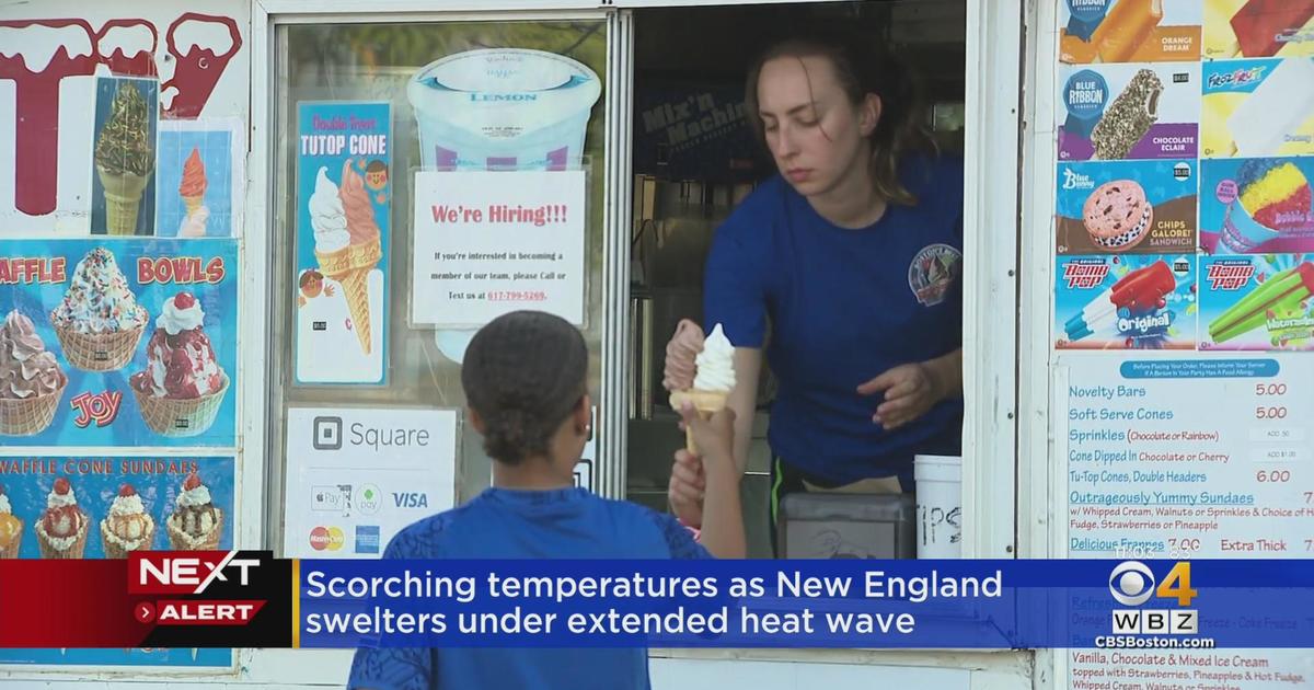 Boston residents try to beat the heat