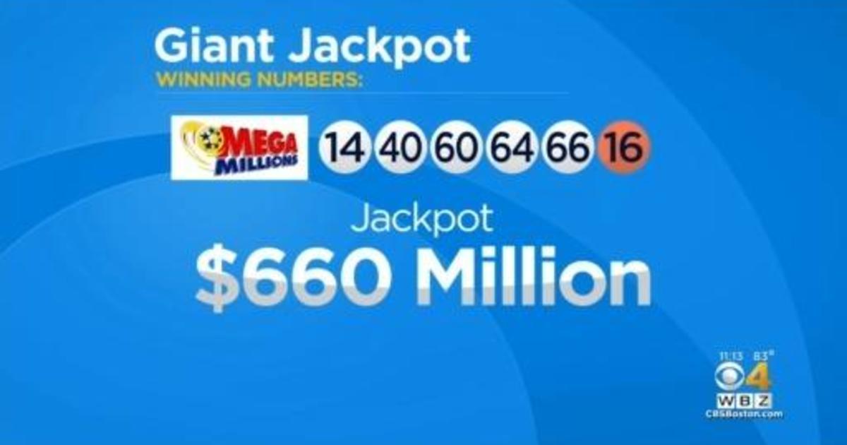 Winning Mega Millions numbers drawn CBS Boston