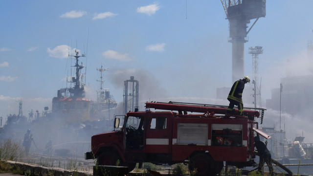 Russia's attack on Ukraine continues, in Odesa 