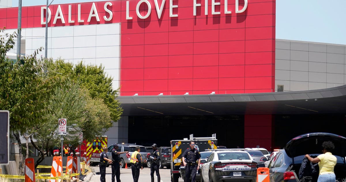 Woman starts shooting gun at Dallas Love Field airport and is shot by