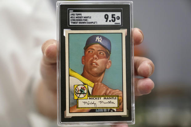 Mickey Mantle Card 