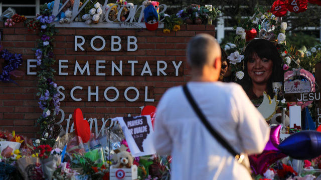 Aftermath of mass killing at Robb elementary school 