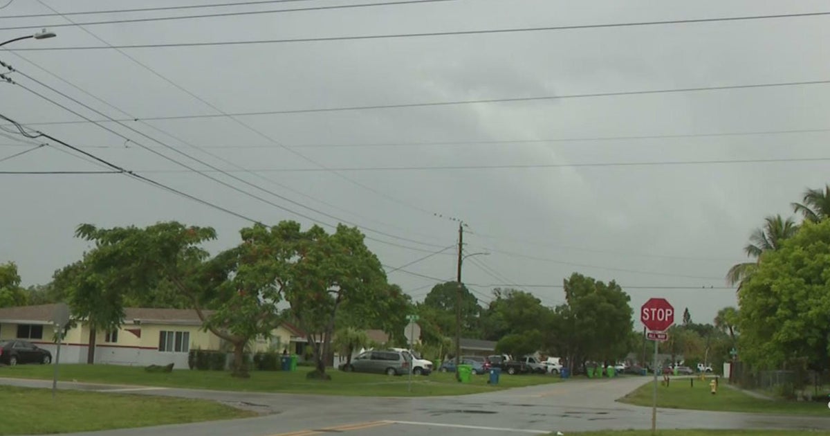 South Florida dealt with soggy start, slick roads