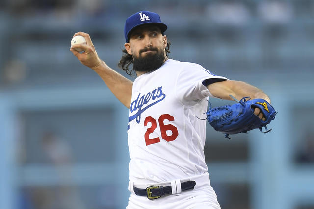 Gonsolin works 6 solid innings and Dodgers slug 3 homers in a 4-1