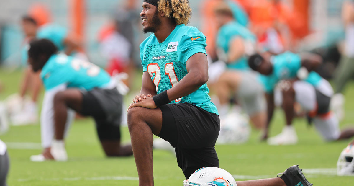 Cedrick Wilson Jr. #11 of the Miami Dolphins takes part in a drill News  Photo - Getty Images