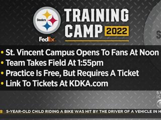 Pittsburgh Steelers - We're back at Saint Vincent College for  #SteelersCamp, presented by FedEx! Watch your favorite players practice,  participate in fan activities & more. Secure your free tickets now 