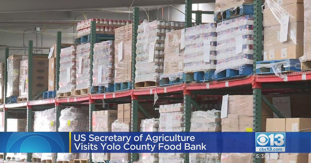 US Secretary Of Agriculture Visits Yolo County Food Bank