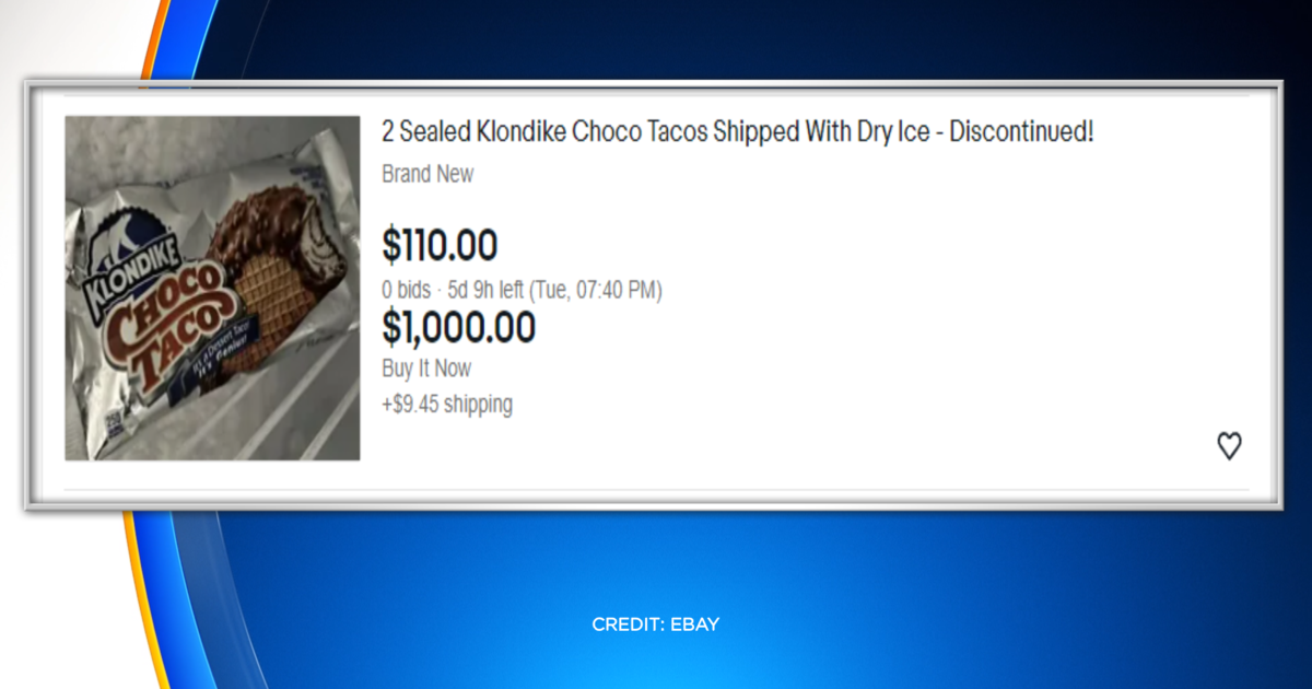 Choco Tacos Selling For Up To 1 000 On Ebay After Being