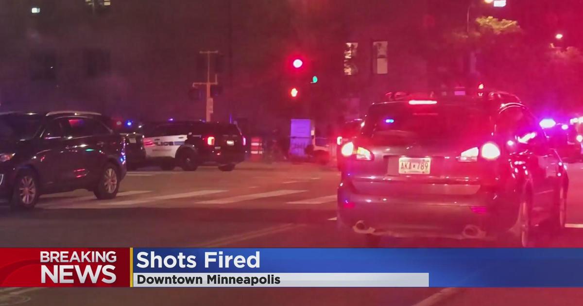 Shots Fired In Downtown Minneapolis Hours After Fatal Shooting - CBS ...