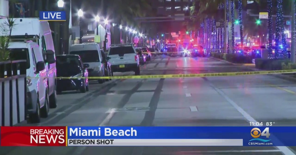 Miami Beach PD investigating Washington Avenue shooting