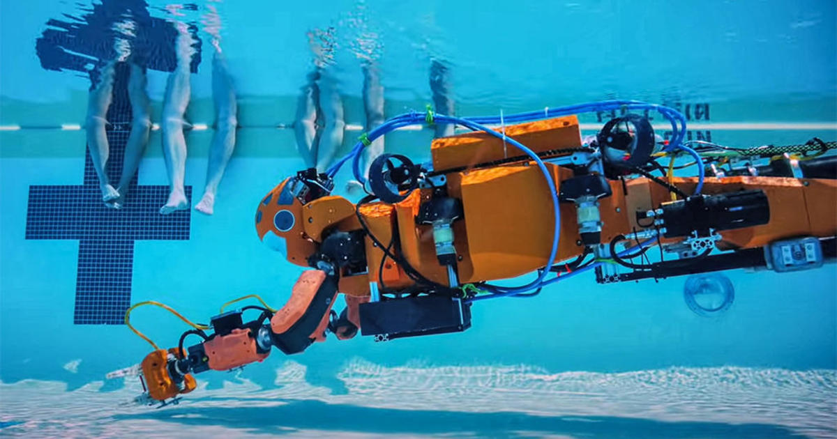 Stanford team develops humanoid robot for virtual deep-sea exploration - CBS Francisco