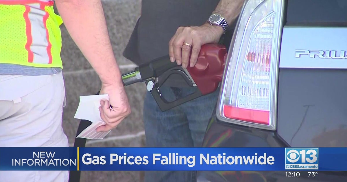 Gas prices starting to fall nationwide - CBS Sacramento