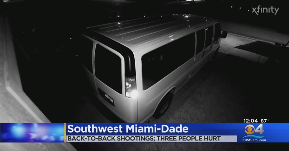 Back to back shootings in SW Miami-Dade