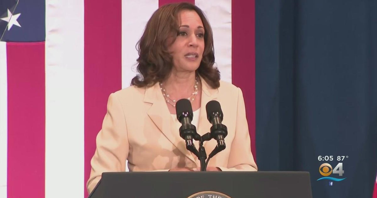 VP Kamala Harris makes Miami stop to announce B grant to fight climate change