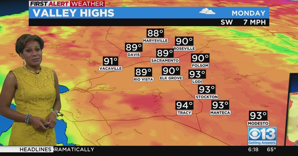 Monday Weather Forecast - Aug. 1, 2022