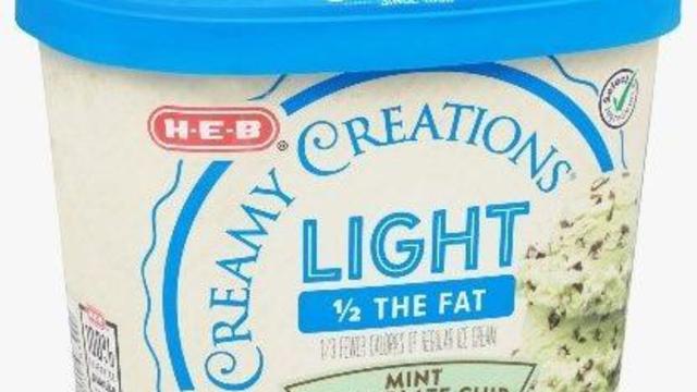 H-E-B issuing all-store recall for mint chocolate chip ice cream 