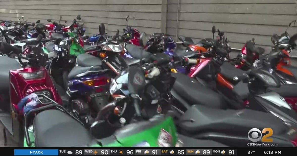 NYPD seizes hundreds of illegal ATVs, dirt bikes CBS New York