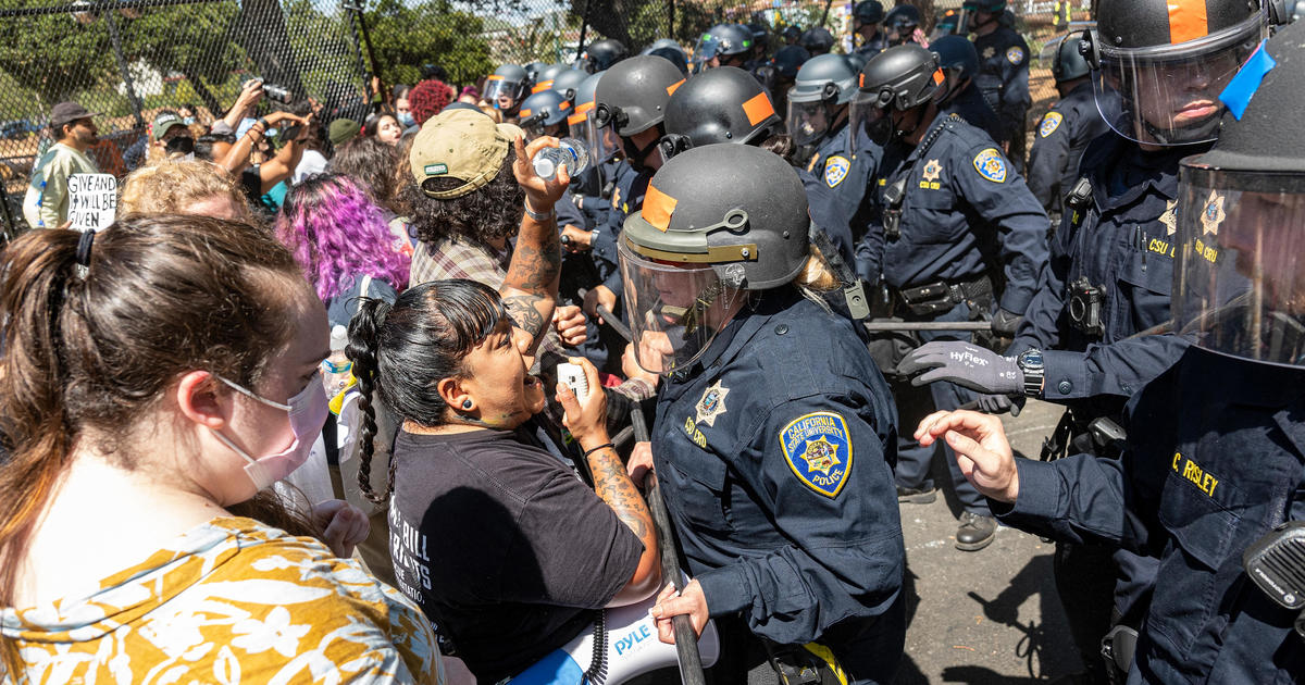Protesters halt construction on controversial UC Berkeley housing project after tense police standoff