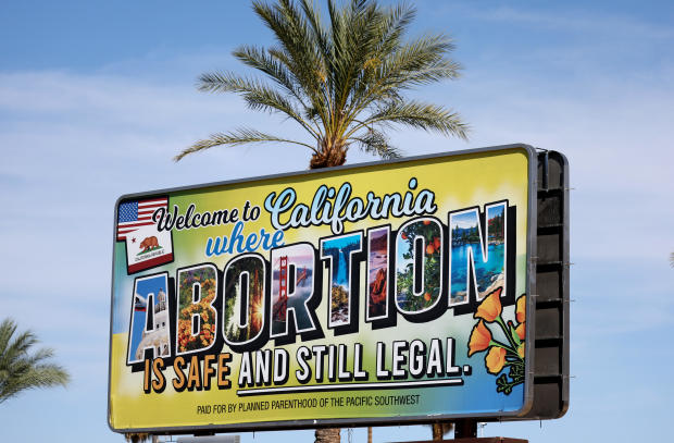 Billboard In California Promotes State's Legal Abortion Access 