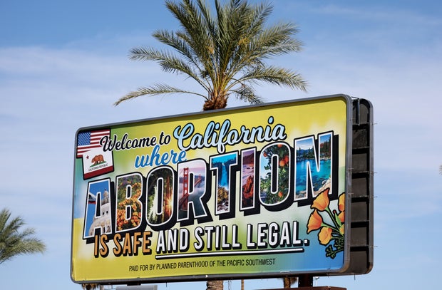 Billboard In California Promotes State's Legal Abortion Access