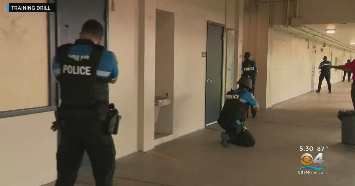 Active shooter drill held at Hialeah Senior High to assess response ...