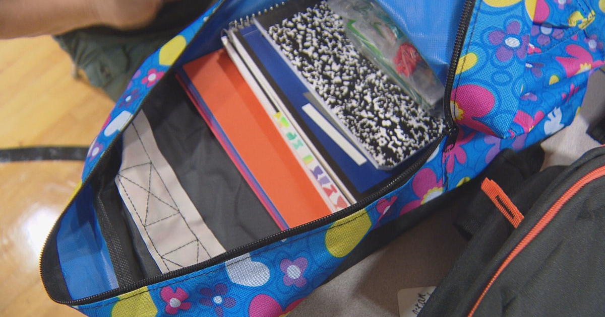 Backpacks, School Supplies Handed Out To Students At The Action Center In  Jefferson County - CBS Colorado