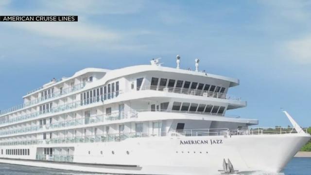 This is a 3D rendering of a 2023 boat that will take people on a cruise in Northern California. 