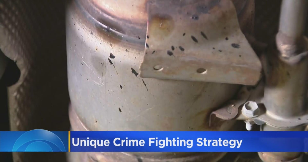 Niles police fight catalytic converter thefts with spray paint CBS