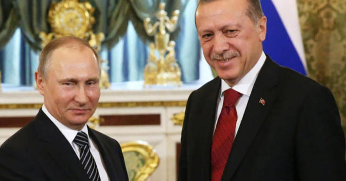 Russian President Putin Meets With Turkish Counterpart Erdogan - CBS News