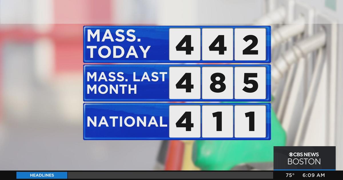 Gas Prices In Massachusetts Drop For 52nd Day In A Row - CBS Boston