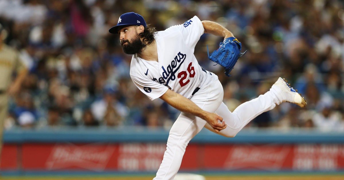 Tony Gonsolin goes deep in Dodgers' victory over Padres – Orange County  Register