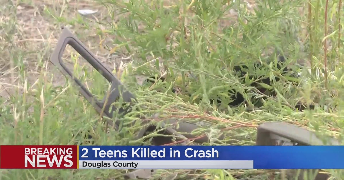 Two teens killed in Douglas County head-on crash - CBS Colorado
