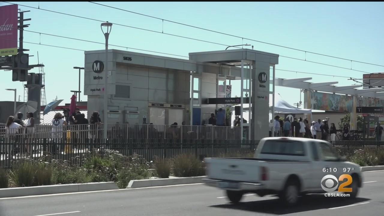 Hyde Park's new Metro station dedicated to late rapper, activist Nipsey  Hussle - CBS Los Angeles