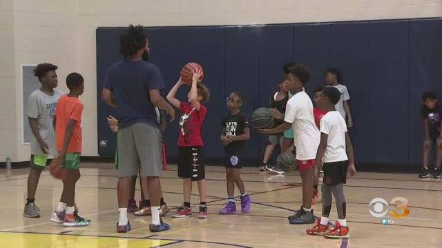 South Philly basketball camp hosted by Councilmember Isaiah Thomas defies intense heat 