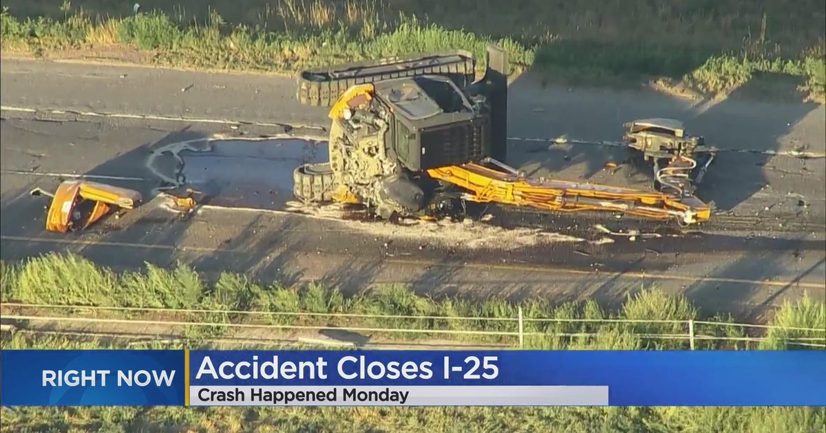 I25 near Mead back open after woman killed in crash with semi hauling