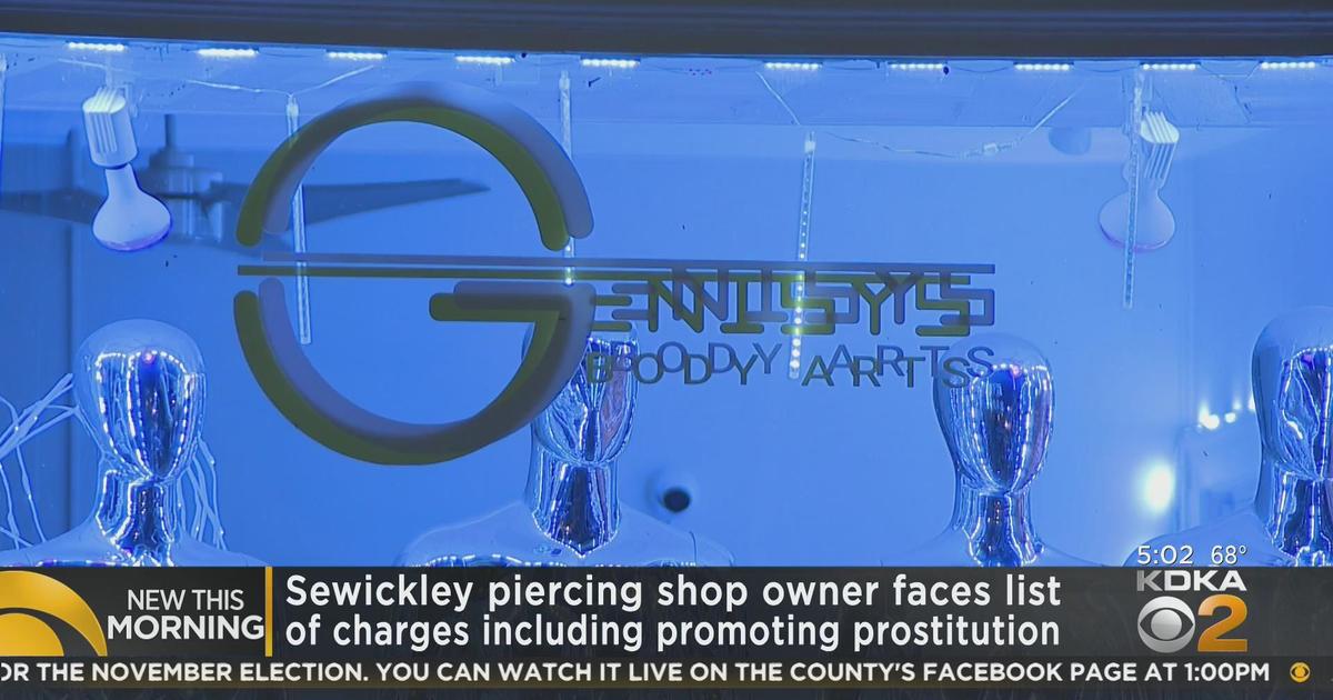 Sewickley piercing shop owner facing numerous charges CBS Pittsburgh