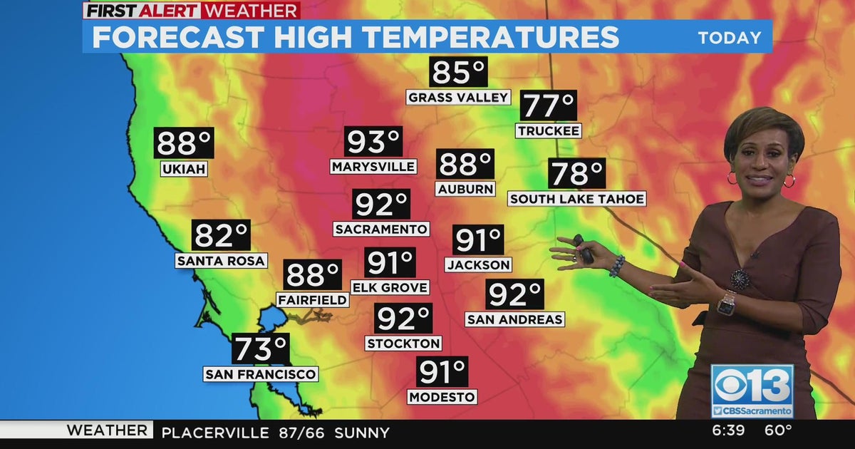Wednesday weather forecast - Aug. 10, 2022