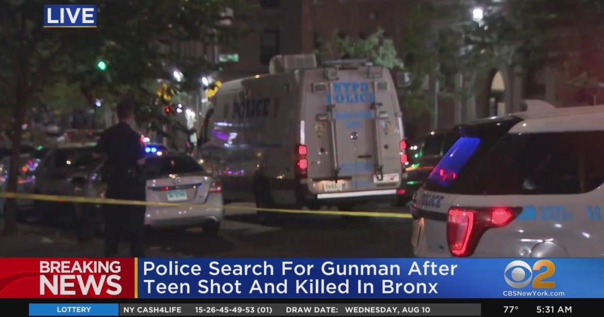 Teen fatally shot in the Bronx - CBS New York