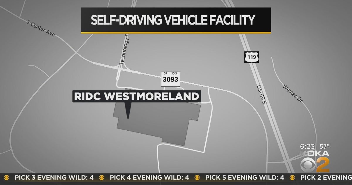 Selfdriving vehicle facility planned for Westmoreland County CBS