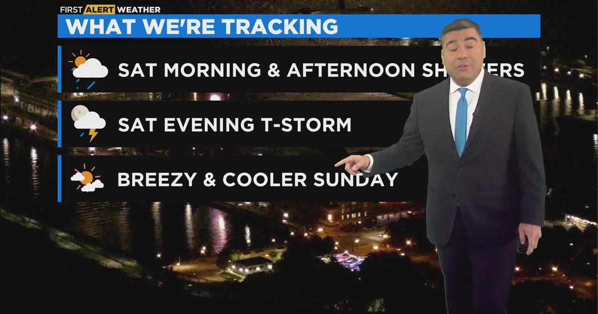 Chicago First Alert Weather: Saturday morning and afternoon showers ...