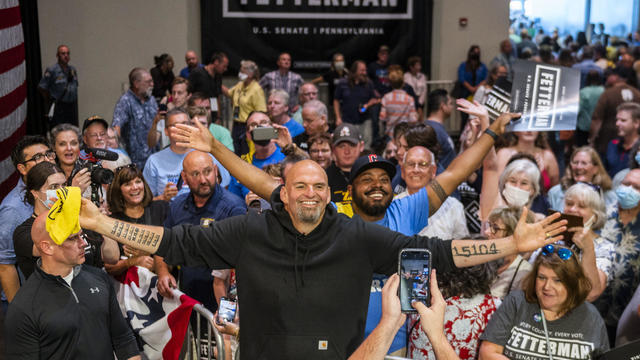 Democratic Senate Candidate John Fetterman Holds Campaign Rally In Erie, PA 
