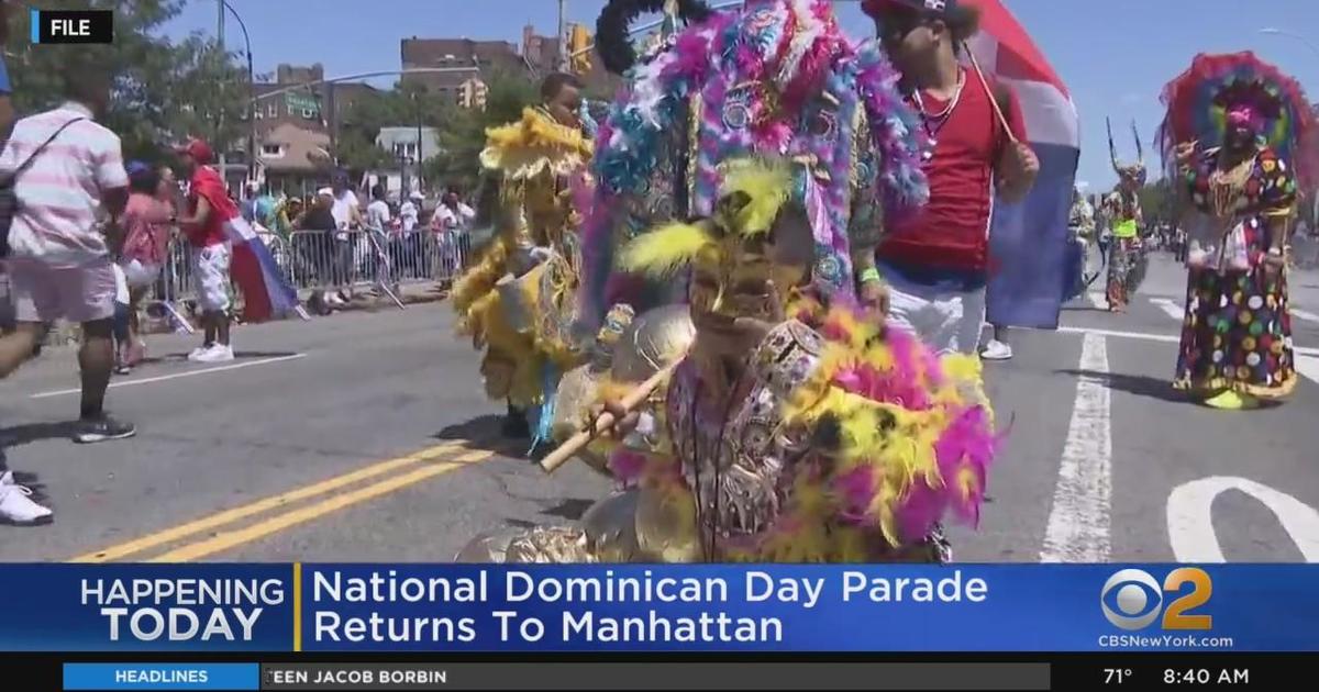 National Dominican Day Parade returns Sunday CBS New York