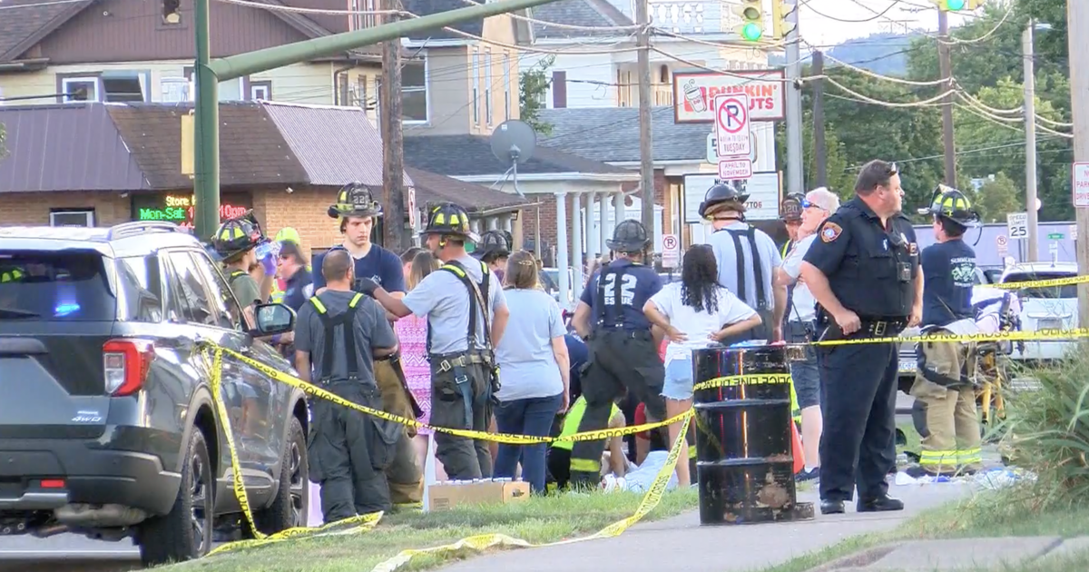 Driver slams into Pennsylvania crowd and later kills mother police say – CBS News