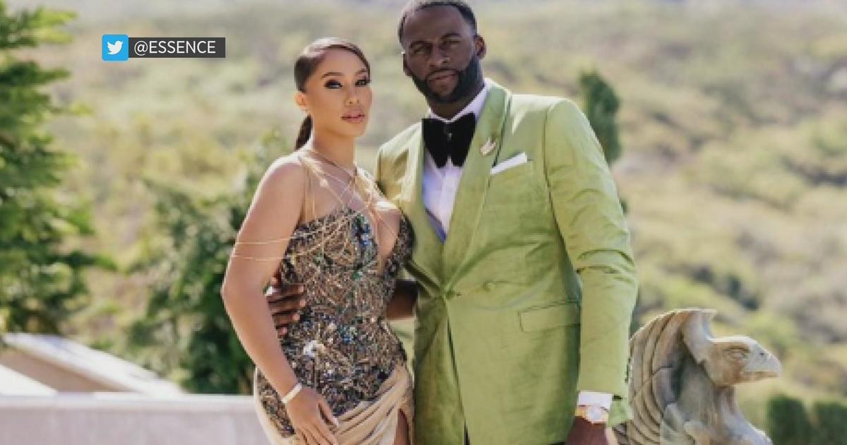 Warriors Wedding; Star Draymond Green And Hazel Renee Walk Down The ...