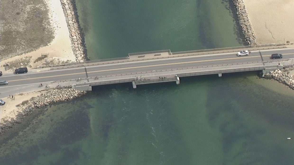 Search for missing swimmer who jumped off jaws bridge on martha s