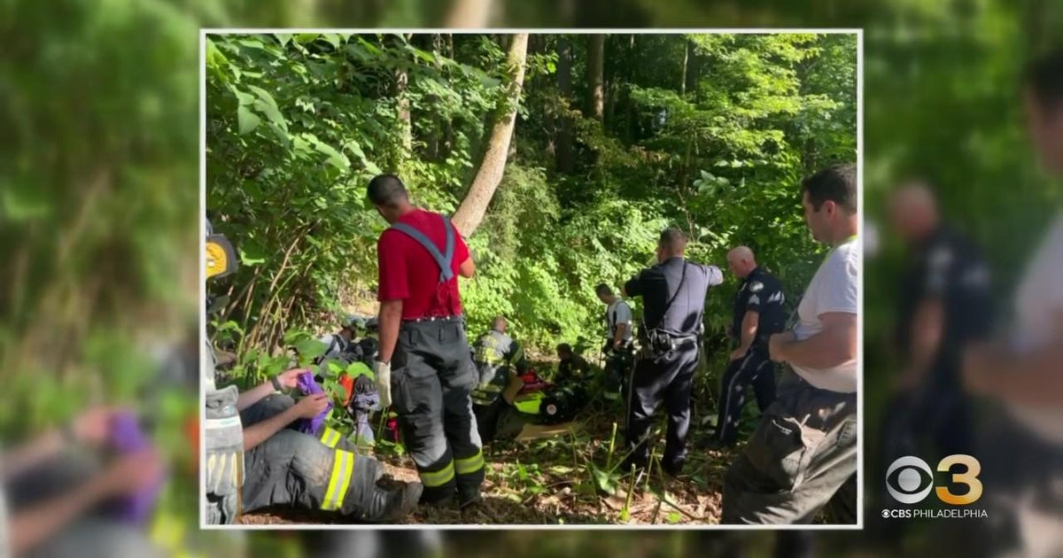 Man gets stuck in storm drain while running from police in Bryn Mawr