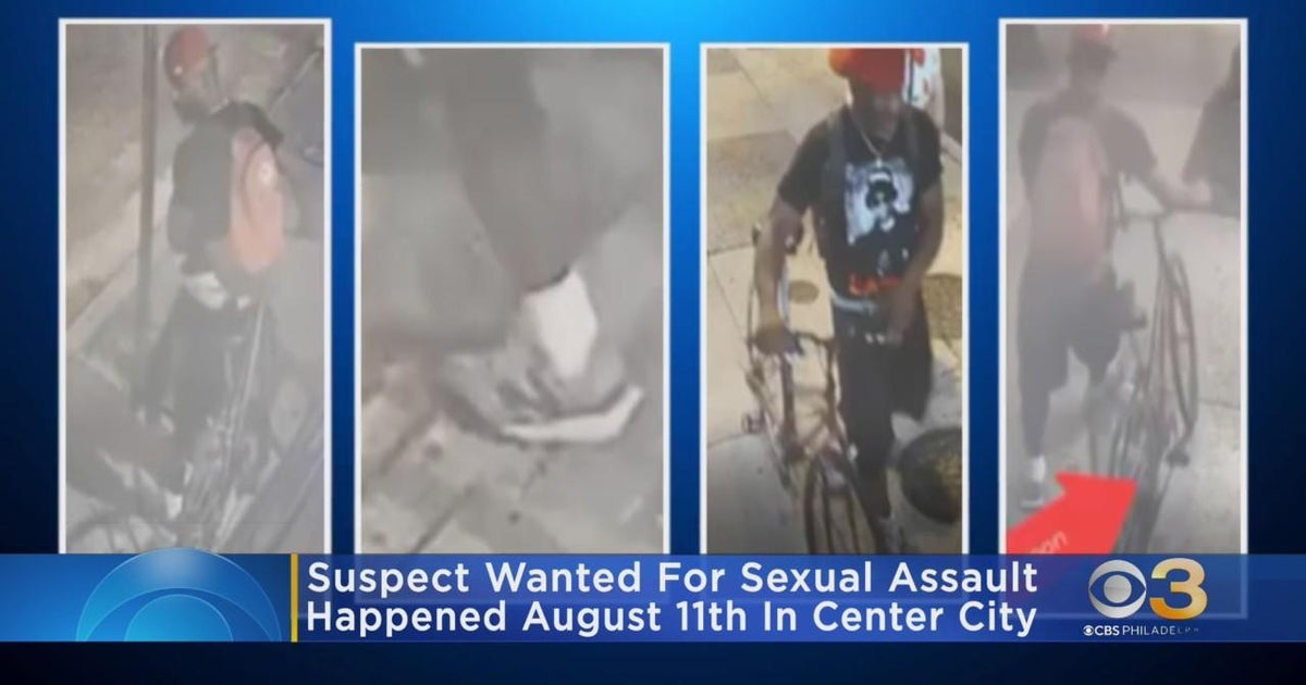 Man wanted for rape in Center City - CBS Philadelphia