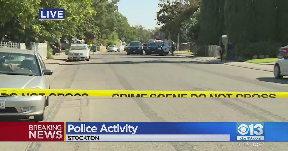 Heavy police presence in Stockton due to woman pistol whipped by man, armed suspect running